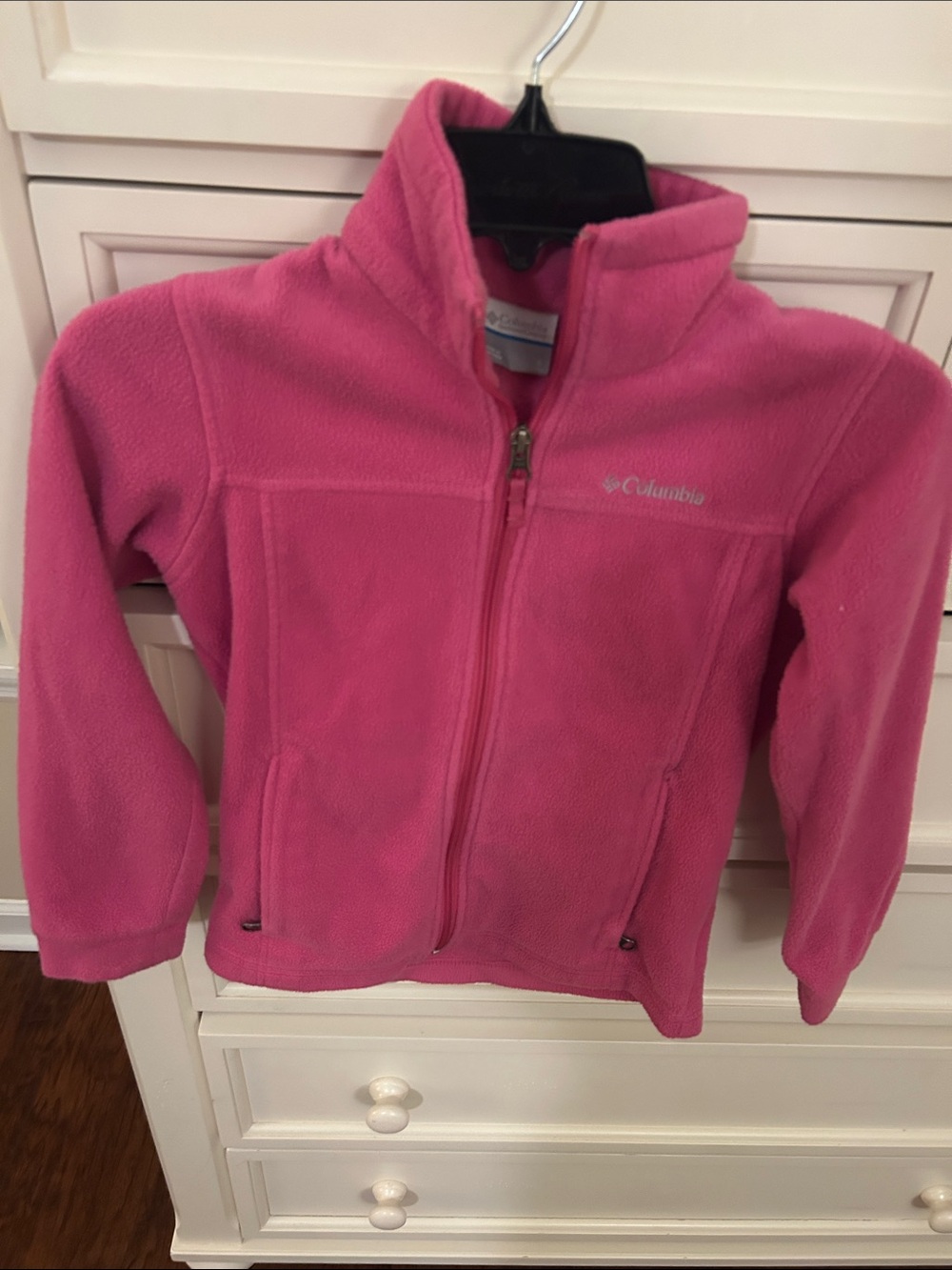 Columbia Kids Pink Full-Zip Fleece Jacket